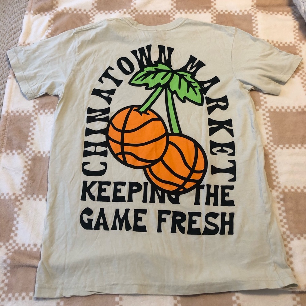 Chinatown Market NWT size Small Cream Shirt - Picture 2 of 10